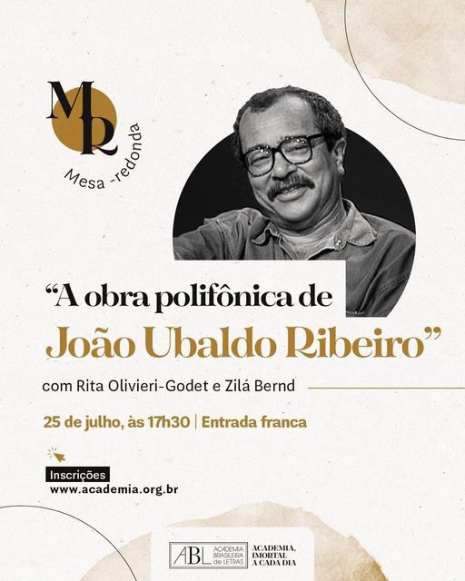 Participação em mesa redonda: A obra polifônica de João Ubaldo Ribeiro